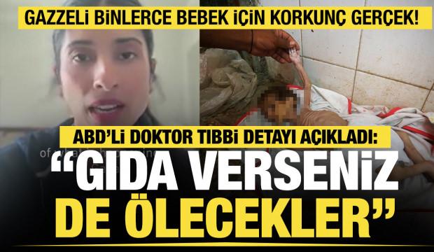ABD'li Dr. Syed korkunç Gazze gerçeğini açıkladı: Gıda verseniz de ölecekler!