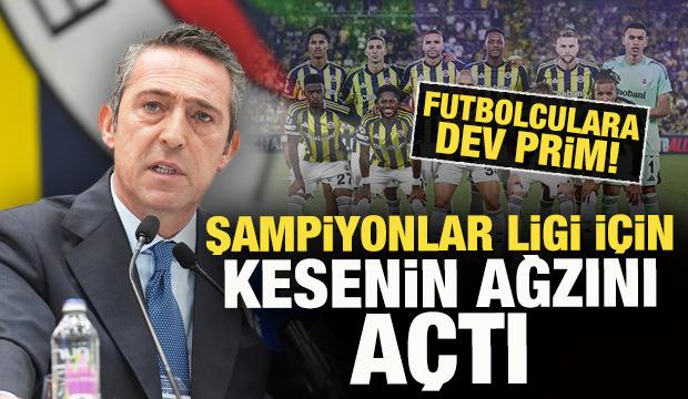 Ali Koç, Şampiyonlar Ligi için kesenin ağzını açtı! Futbolculara dev prim