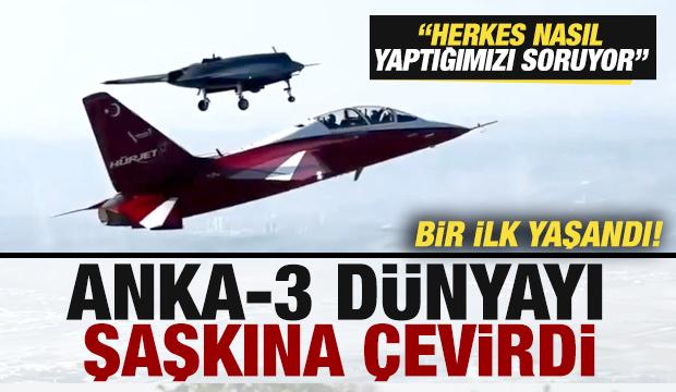 ANKA-3 dünyayı şaşkına çevirdi! Bir ilki başardı: Herkes nasıl yaptığımızı soruyor