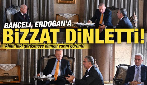 Bahçeli, Erdoğan'a ‘Canların Türküsü’ ve ‘Kardeşlik Türküsü’nü dinletti