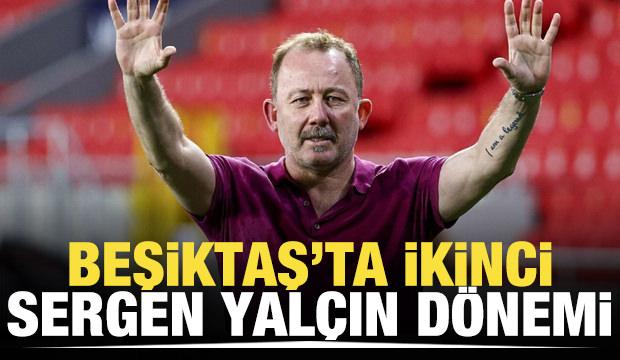 Beşiktaş'ta ikinci Sergen Yalçın dönemi