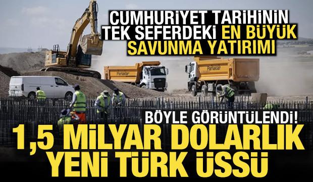 Cumhuriyet tarihinin en büyük savunma sanayii yatırımı görüntülendi