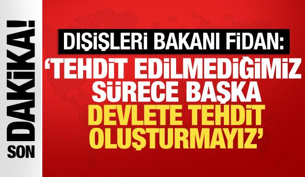 Dışişleri Bakanı Hakan Fidan'dan canlı yayında önemli açıklamalar