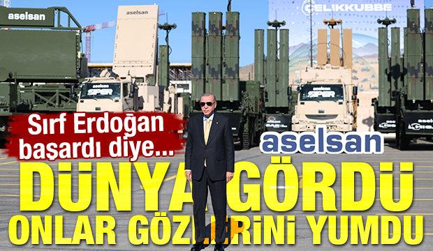 Dünya gördü onlar gözlerini yumdu! Sırf Erdoğan başardı diye...