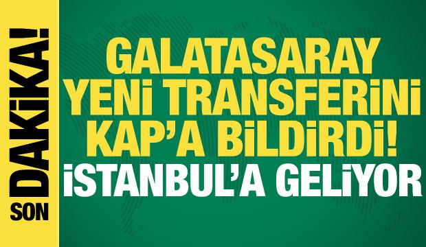 Galatasaray yeni yıldızını KAP'a bildirdi! İstanbul'a geliyor