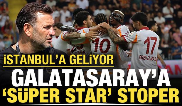 Galatasaray'a 'süper star' stoper: Anlaşma sağlandı, İstanbul'a geliyor