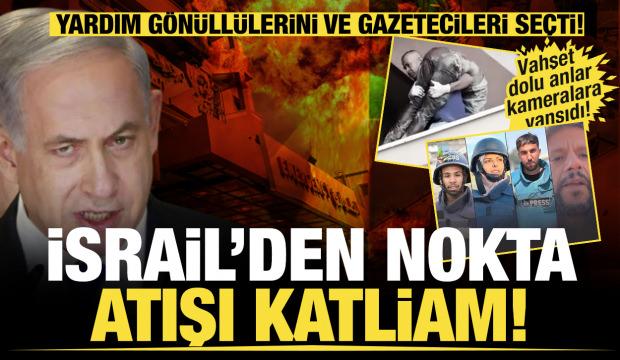 Gazze'de son 24 saatte 20'si yardım gönüllüsü olmak üzere 58 Filistinli şehit oldu!