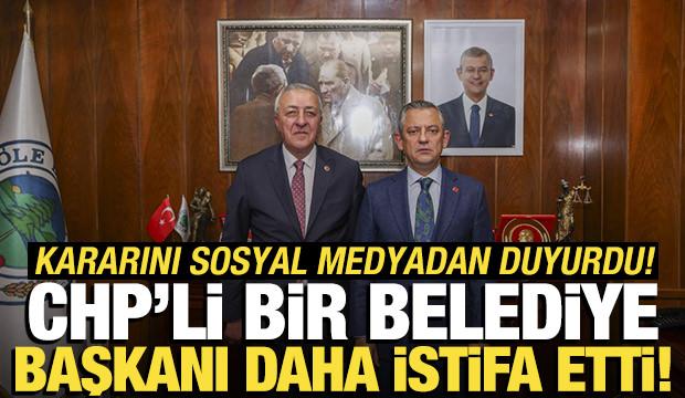 Göle Belediye Başkanı Budak CHP'den istifa etti