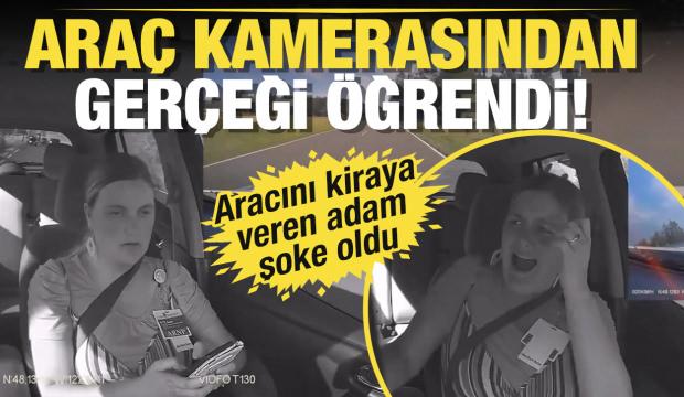 "Hurdaya dönmüş!" Aracını kiraya veren adam araç kamerasından gerçeği öğrendi!