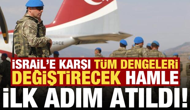 İsrail'e karşı tüm dengeleri değiştirecek hamle! İlk adım atıldı...