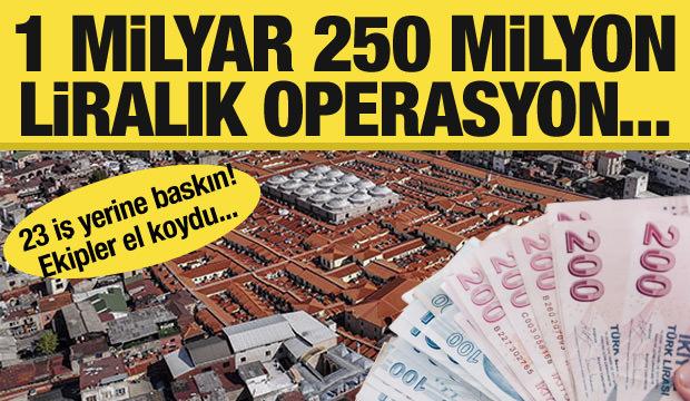 Kapalıçarşı'da 23 iş yerine operasyon: 40 şüpheli gözaltında