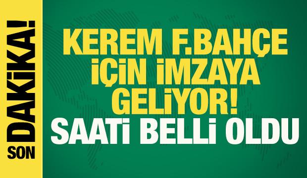 Kerem Aktürkoğlu, Fenerbahçe için İstanbul'a geliyor! İşte saati