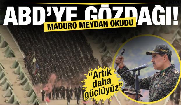 Maduro'dan ABD'ye gözdağı: Artık daha güçlüyüz