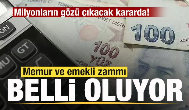 Memur ve emekli zammı belli oluyor! Milyonların gözü çıkacak kararda!