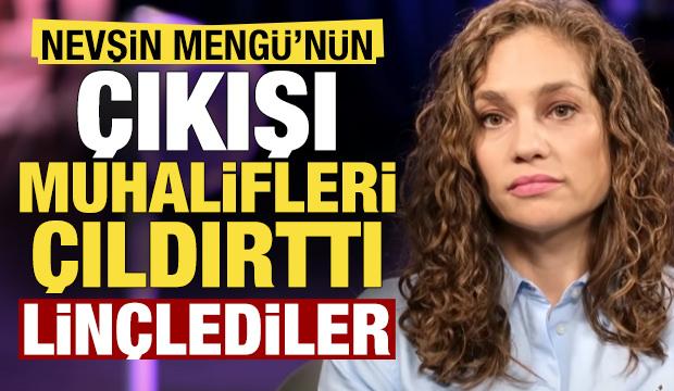 Mengü'nün çıkışı muhalifleri çıldırttı, linç ettiler...