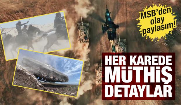 MSB'den mest eden "30 Ağustos Zafer Bayramı" paylaşımı