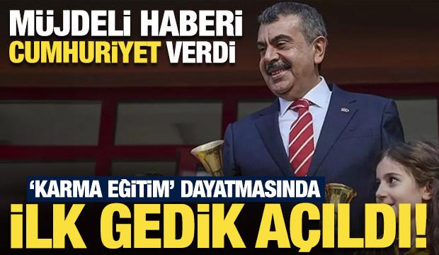 Müjdeli haberi Cumhuriyet verdi: 'Karma eğitim' dayatmasında ilk gedik açıldı!