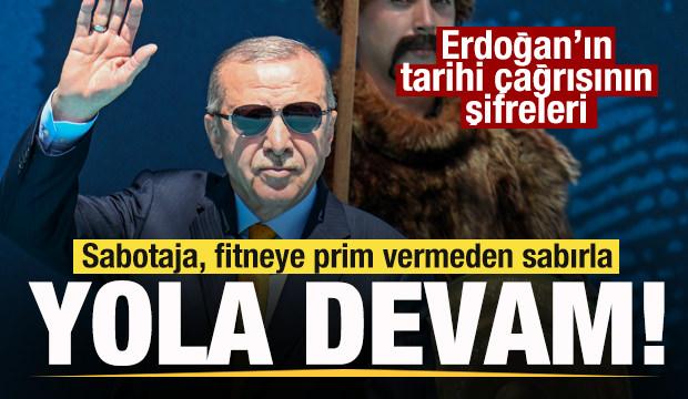 Sabotaja, fitneye prim vermeden sabırla yola devam