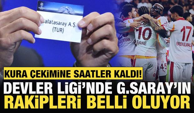 Şampiyonlar Ligi'nde Galatasaray'ın rakipleri belli oluyor!