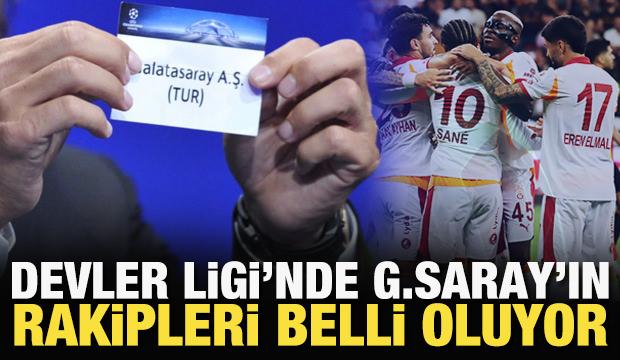 Şampiyonlar Ligi'nde Galatasaray'ın rakipleri belli oluyor!