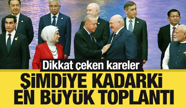 Şimdiye kadarki en büyük toplantı! Dikkat çeken kareler 