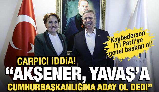 Sinan Burhan'dan çarpıcı iddia: "Meral Akşener, 'Mansur Abi aday ol" dedi
