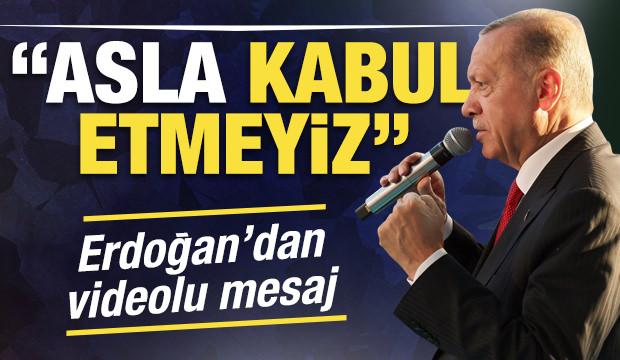SON DAKİKA: Erdoğan'dan videolu 30 Ağustos mesajı: ‘Esareti asla kabul etmeyiz!’