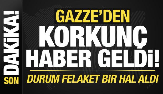 Son dakika: Filistin'den korkunç haber geldi! Durum felaket bir hal aldı...