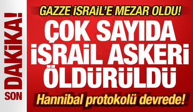 Son dakika: Gazze, İsrail'e mezar oldu! Pusuya düştüler: Çok sayıda asker öldürüldü