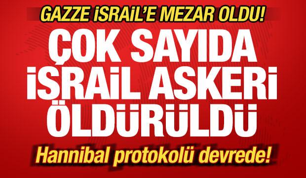 Son dakika: Gazze, İsrail'e mezar oldu! Pusuya düştüler: Çok sayıda asker öldürüldü