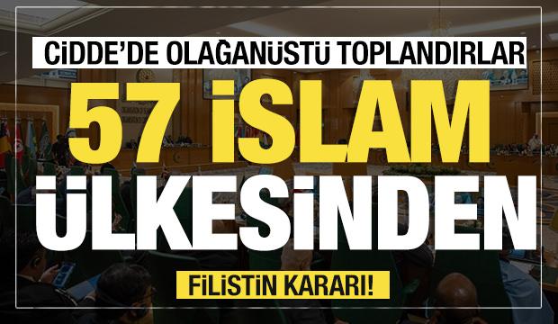 Son dakika...İİT Olağanüstü Dışişleri Bakanları Konseyi Toplantısı'ndan ortak bildiri! 