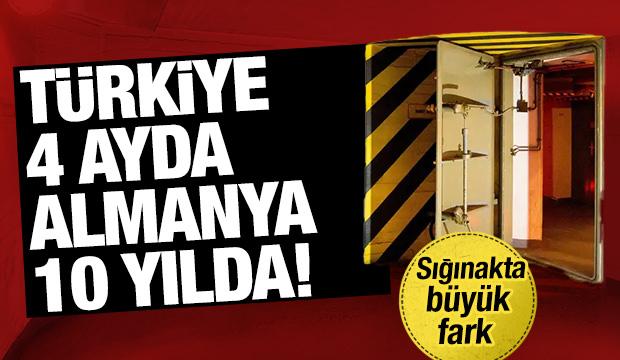 Almanya’dan Türkiye’ye benzer sığınak kararı... Türkiye 4 ayda onlar 10 yılda yapacak!