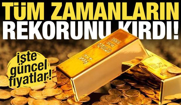 Altın fiyatlarında yeni rekor! İşte güncel rakamlar...