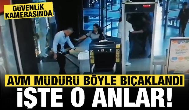 AVM müdürünün bıçaklanarak öldürüldüğü ana dair yeni görüntüler ortaya çıktı
