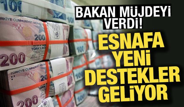 Bakan Bolat duyurdu! Esnafa yönelik yeni destekler yolda