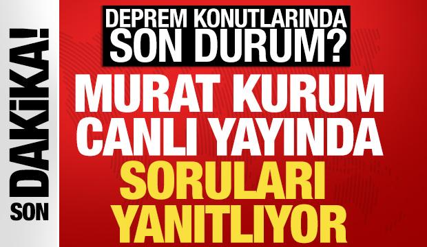 Bakan Kurum, canlı yayında soruları yanıtlıyor! 'Yarın 300 bininci konutu teslim edeceğiz'