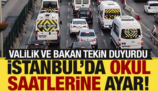 Bakan Tekin açıkladı! İstanbul'da 'okul saati' kararı!