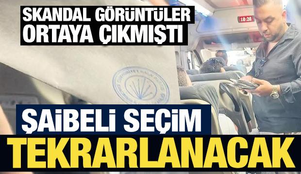 Bandırma'da şaibeli seçim tekrarlanacak