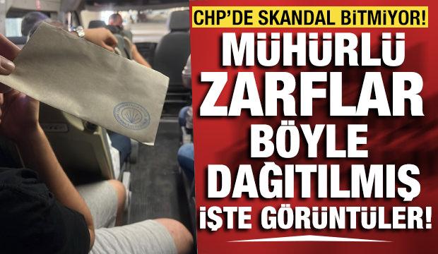 CHP'de skandal! Delegelere mühürlü zarflar dağıtıldı