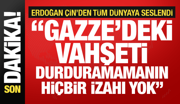 Cumhurbaşkanı Erdoğan'dan Şanghay Zirvesi'nde önemli açıklamalar