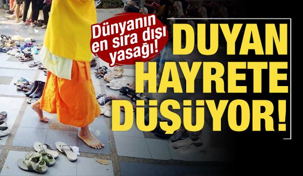 Duyan hayrete düşüyor! Dünyanın en sıra dışı yasağı...