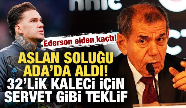 Ederson yattı! Aslan soluğu İngiltere'de aldı: 32'lik kaleci için servet
