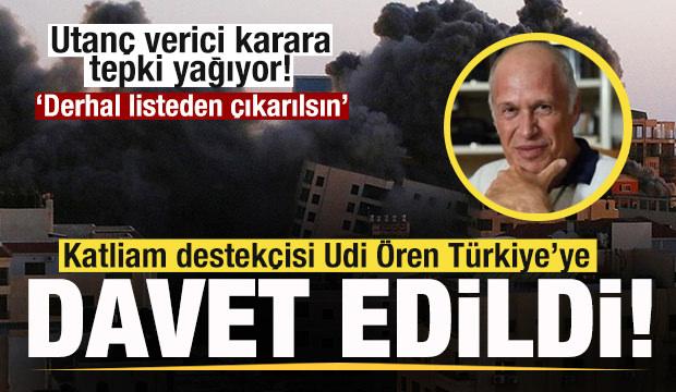 EMDR Türkiye Derneği, katliam destekçisi Udi Ören'i kongreye davet etti! Tepkiler çığ gibi
