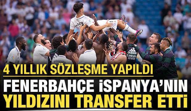 Fenerbahçe İspanya'nın yıldızını getirdi: 4 yıllık sözleşme imzalandı