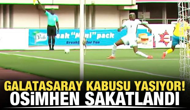 Galatasaray'a kabus gibi haber! Yıldız isim sakatlanarak oyundan çıktı