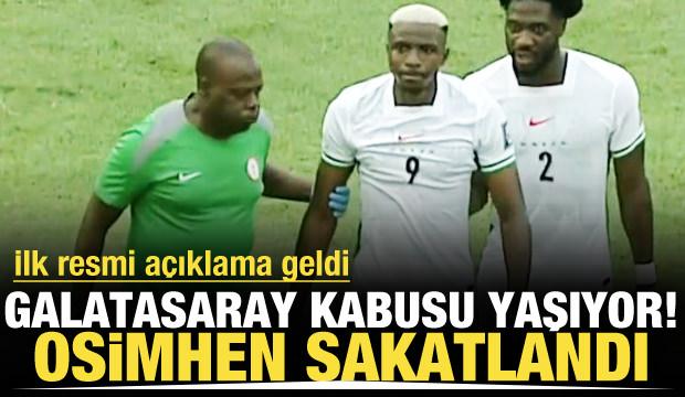 Galatasaray kabusu yaşıyor! Yıldız isim sakatlanarak oyundan çıktı