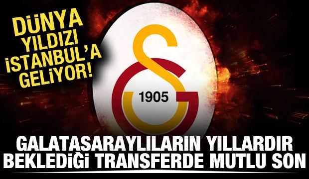 Galatasaraylıların yıllardır beklediği transfer İstanbul'a geliyor