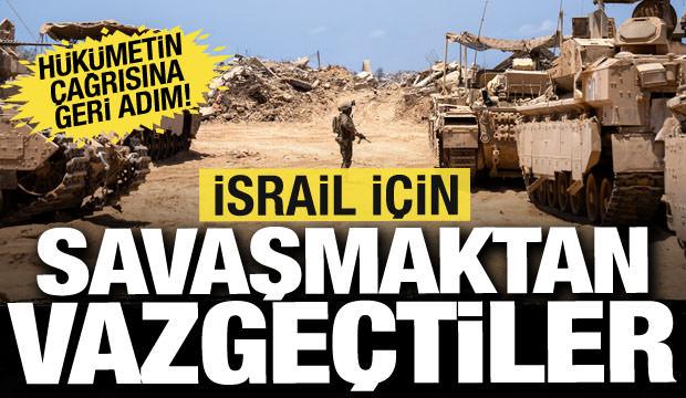 İsrail Gazze'ye operasyon için harekete geçti: Askerler çağrıya yanıt vermedi