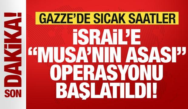 Kassam Tugayları duyurdu! Musa'nın Asası Operasyonu başlatıldı! Hedefler yerle bir edildi