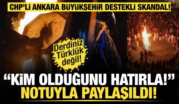 "Kim olduğunu hatırla!" notuyla paylaşıldı! Ankara'da skandal görüntüler